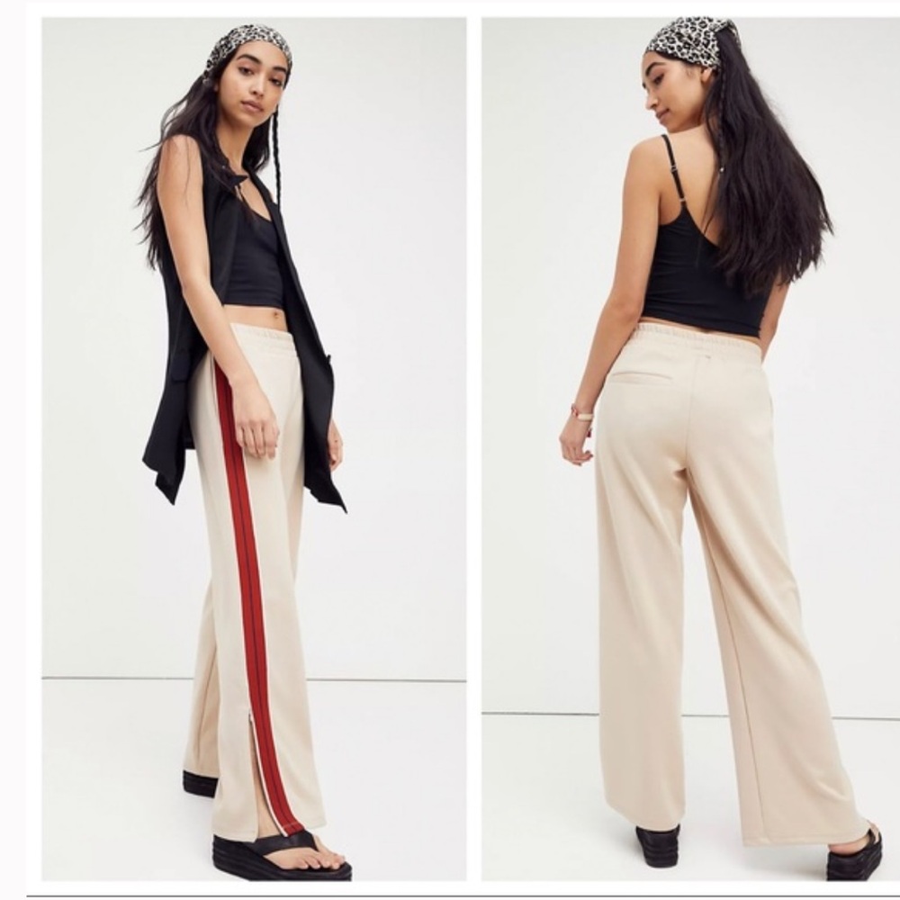 ⭐️NWOT Free People Sophie Track Pants⭐️ - Picture 2 of 5